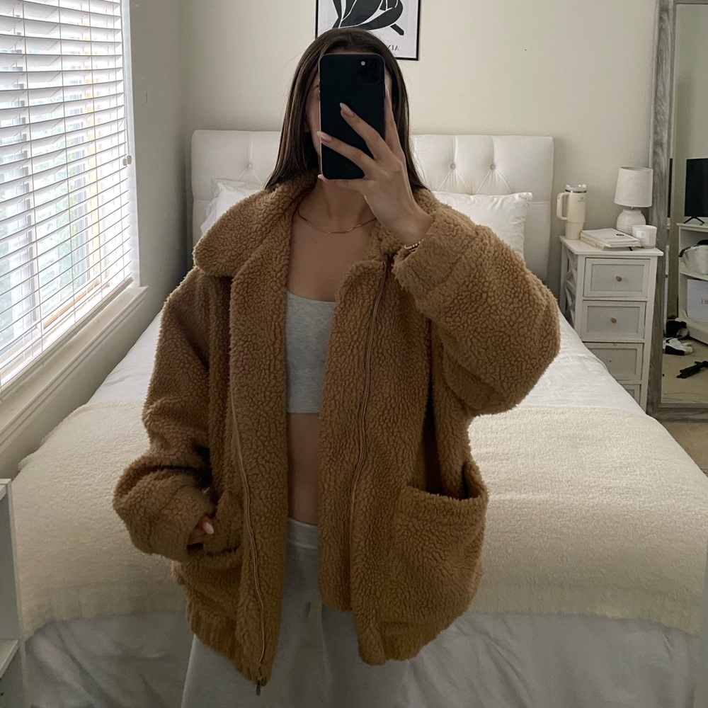 IAMGIA teddy jacket